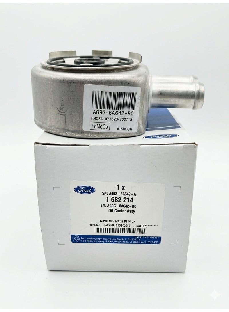 Ford Genuine Engine Oil Cooler Assembly 1682214 AG9G-6A642-BC