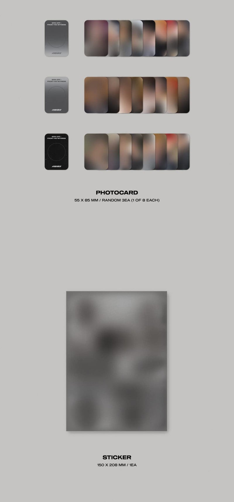 ATEEZ - SPIN OFF : FROM THE WITNESS [WITNESS VER. (Limited Edition)] CD + all contents - Image 5