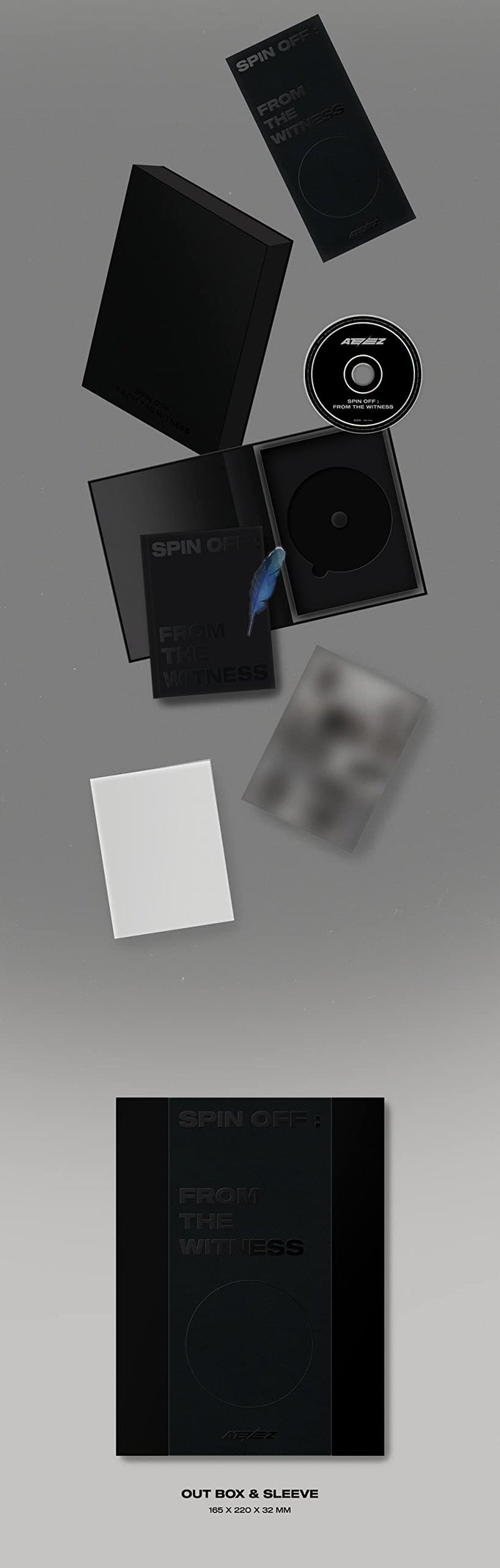 ATEEZ - SPIN OFF : FROM THE WITNESS [WITNESS VER. (Limited Edition)] CD + all contents - Image 3