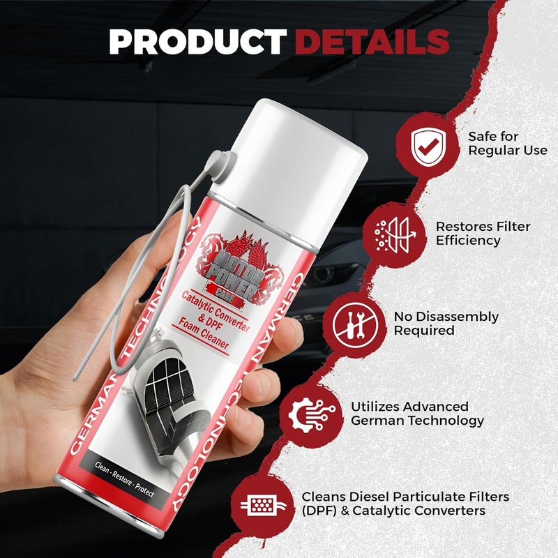 TEAYIR Catalytic Converter Cleaner & DPF Foam Cleaner Kit - Image 4