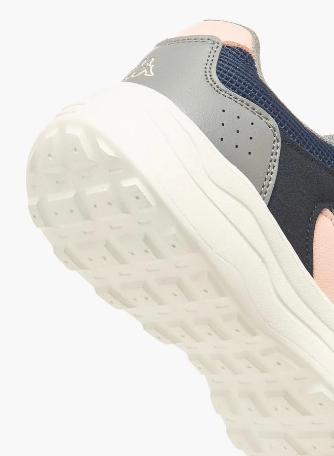 Kappa GREY Girls Lace-Up School Sports Shoes for Women | Best Price UAE