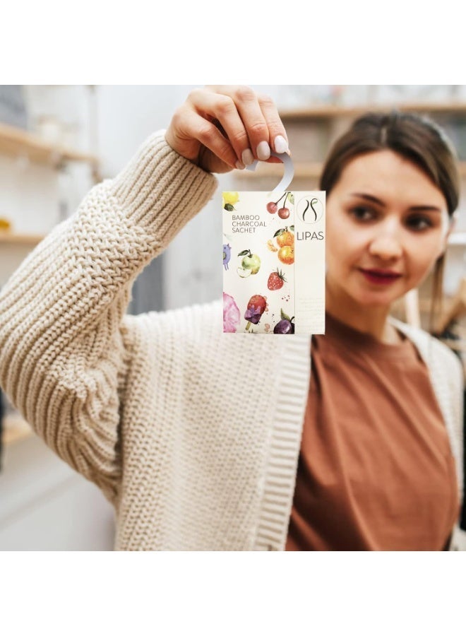 SODANEED Scented Sachets Bags 10 Pcs, Large Size Scented Sachet Air Freshener for Drawer and Closet, Long-Lasting Drawer deodorizers Fresh Scents, Home/Car Fragrance Sachet Product - Image 2