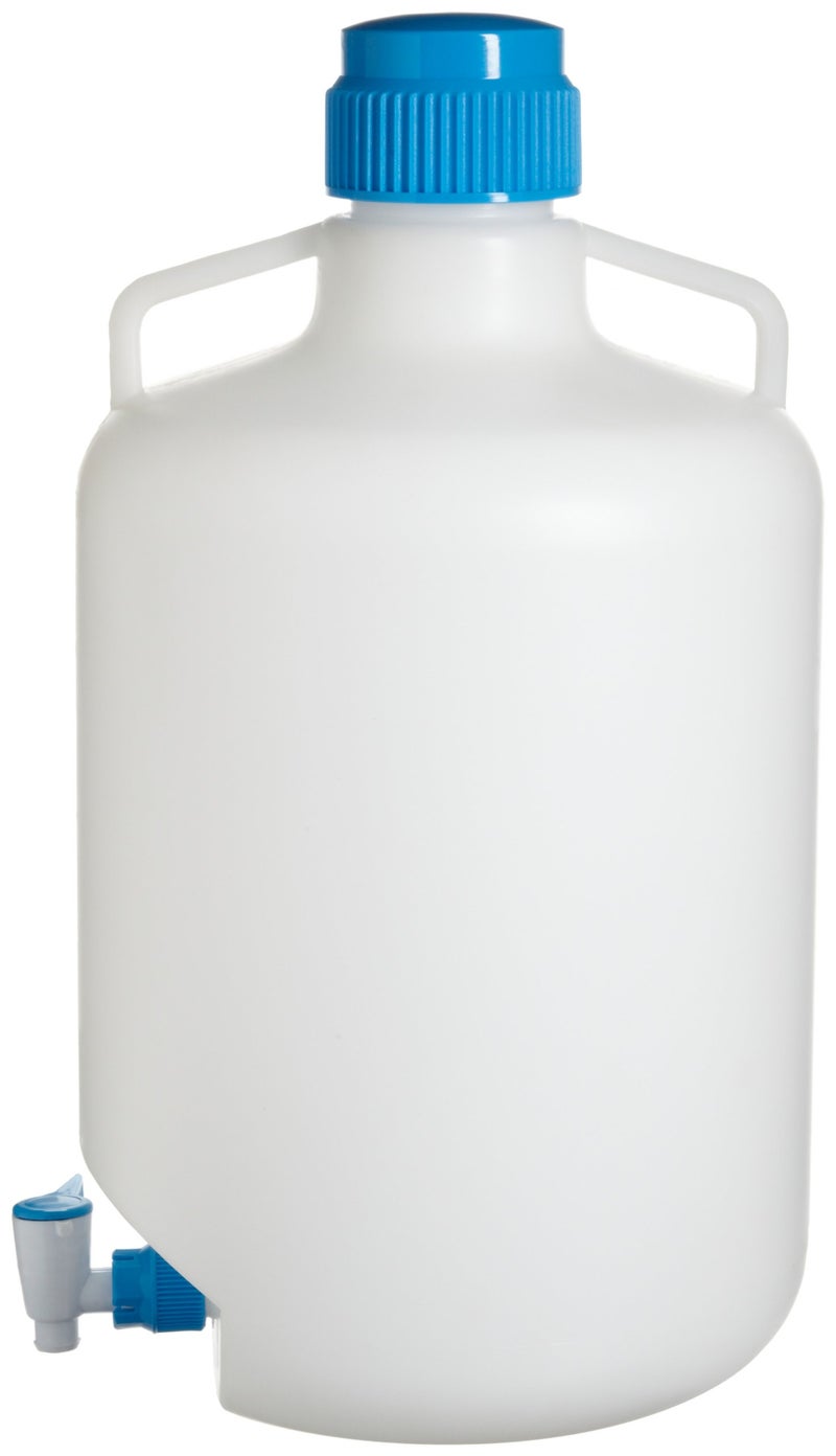 SP Scienceware SP Bel-Art Autoclavable Polypropylene Carboy with Spigot Leak-Proof, 20L- Chemical Resistant, Food-Safe, Sterilizable for Lab, Pharmaceutical, and Industrial Use (5.3 Gallons) (F11846-0050) - Image 4