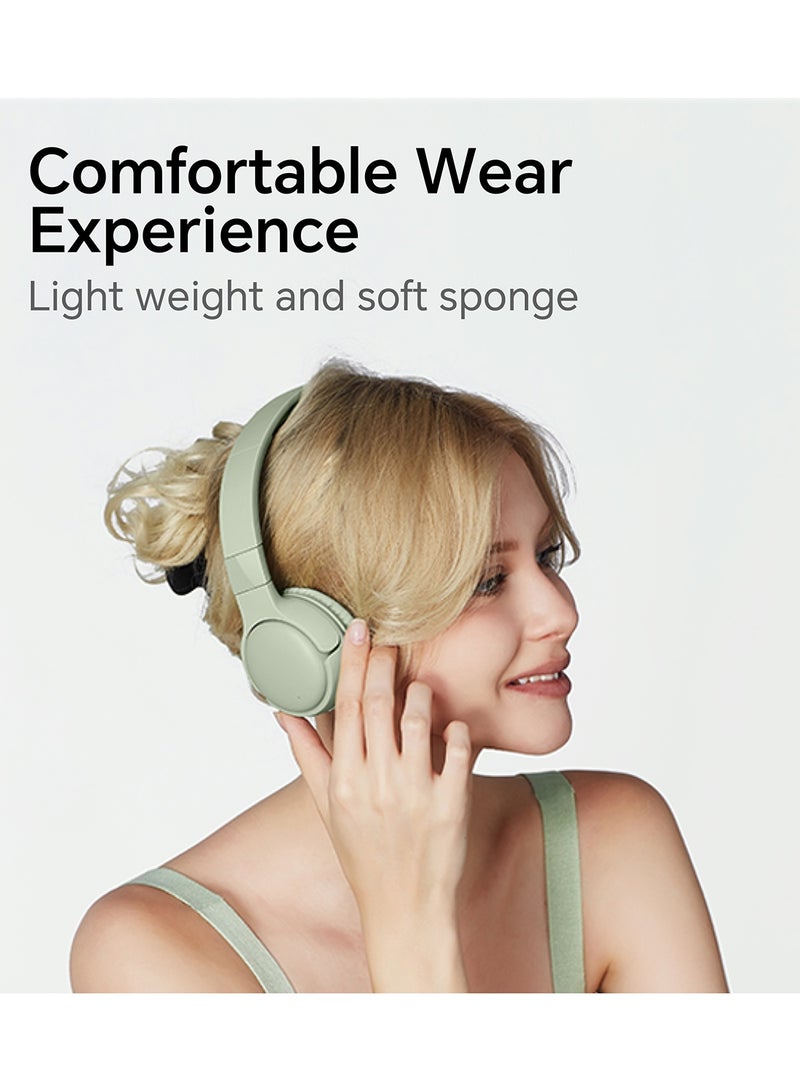 Honor 500 mAh Choice Headphones Lite On-Ear Wireless Headphone with 40mm Deep Bass Driver, 82-Hour Battery Life, Dual-Device Connection, AI Call Noise Cancellation & Foldable Lightweight Design, Beige - Image 3