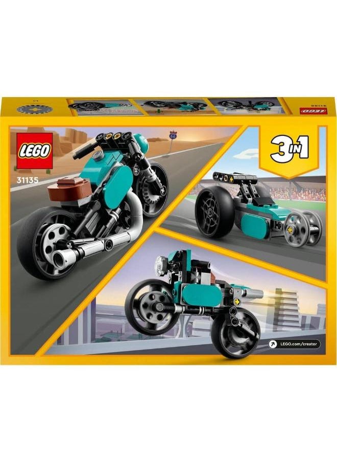 LEGO - 31135 Vintage Motorcycle  Building Set - Image 1