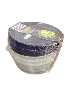 Spaceshoop Plastic Small Round Box, Set Of 3 Pieces  - Image 1