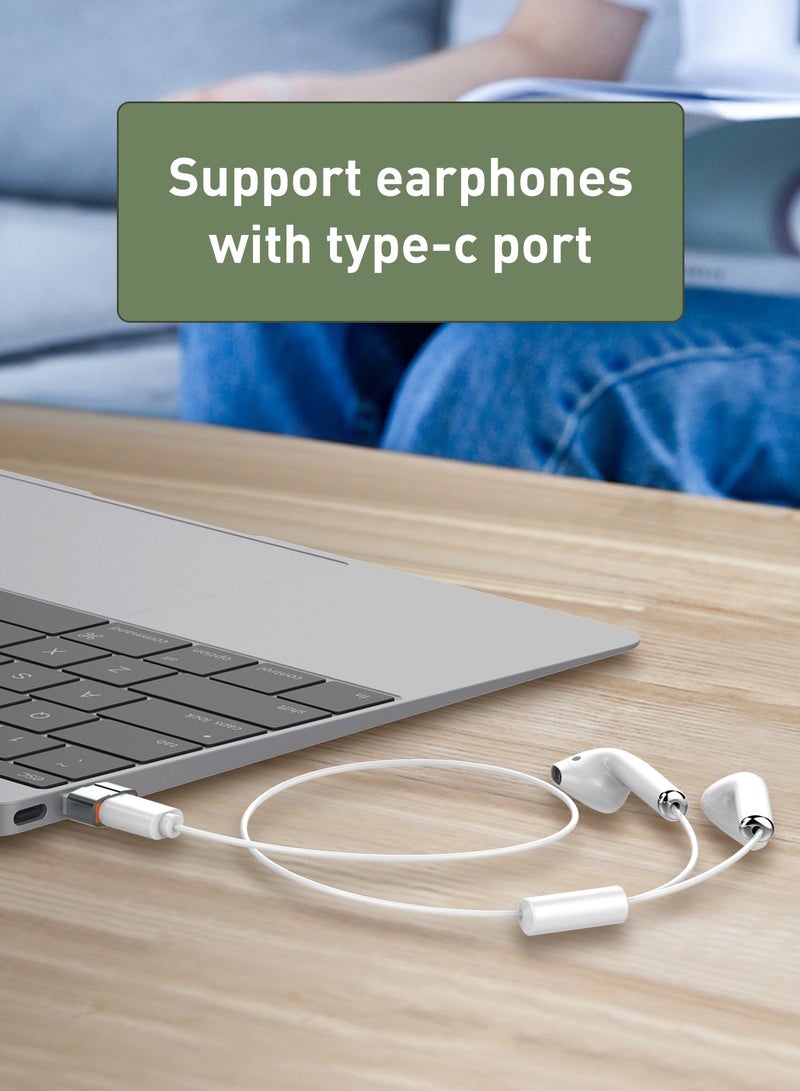 لدنيو محول LDNIO LC150 USB-C أنثى إلى USB ذكر حجم صغير مناسب لأجهزة متعددة، مصنوع من الألومنيوم - رمادي - Image 3