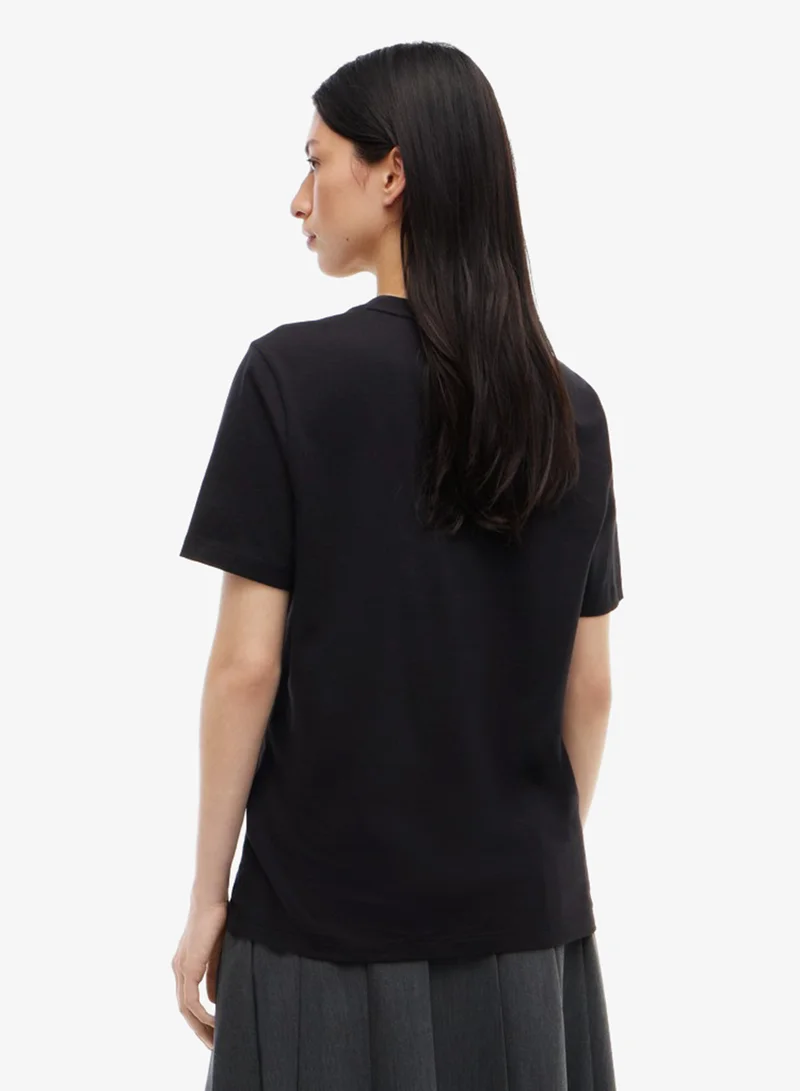 Tommy Jeans Rhinestone Logo Jersey Relaxed T-Shirt