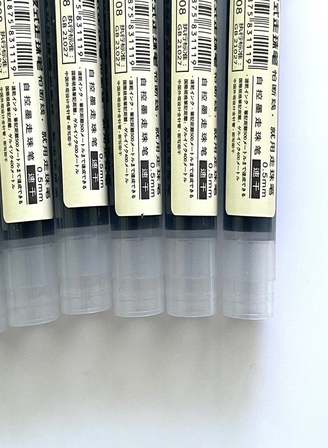 sencoo 10 pack Blue Extra Fine Point Pens Liquid Ink Pen Rolling Roller ball Quick-drying Ink for Home Office School Students Pens - Image 4