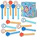 PLOUGVI 24Pcs Blue Orange Dog Paw Bubble Wands for Kids Paw Party Favors Supplies Decorations Pinata Goodie Bag Stuffers Classroom Prizes - Image 2