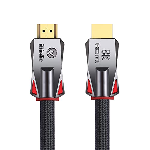 iBirdie 8K Fiber Optic HDMI Cable 32 Feet 10 Meter, Directional Active Cord 8K 60hz, 4K 120hz, 4K 144hz, HDCP 2.3 2.1, Compatible for Apple-TV PS5 4070 4080 - Image 1