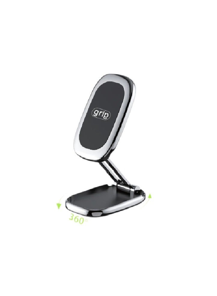 نقدم لكم حامل الهاتف المغناطيسي للسيارة GRIP GP-S7 بزاوية 360 درجة - الحل الأمثل لتثبيت هاتفك بأمان أثناء القيادة. استمتع بثبات وراحة لا مثيل لهما مع هذا الملحق الأساسي.