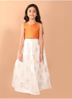 LILPICKS Embossed Lehenga Choli Set 