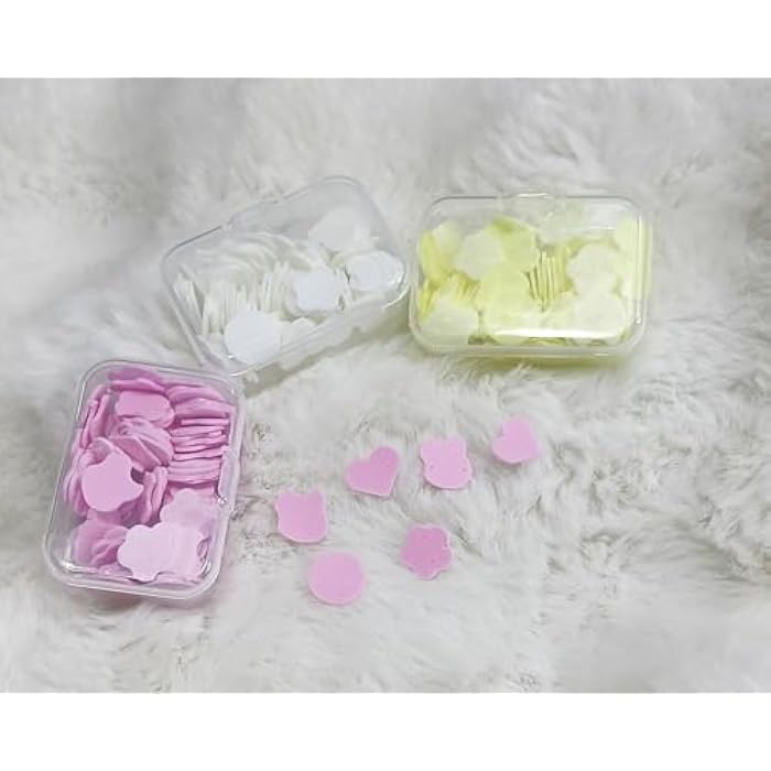 On-the-Go Travel Soap Sheets – 3-Pack of Fragrant, Star-Shaped Paper Soap – Portable and Compact for Instant Hygiene Anytime, Perfect for Travel, Kids, and Outdoors (One set (3 packs)) - Image 3