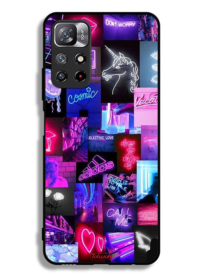 Tolwak Xiaomi Redmi Note 11S Protective Case Cover Comic - Image 2