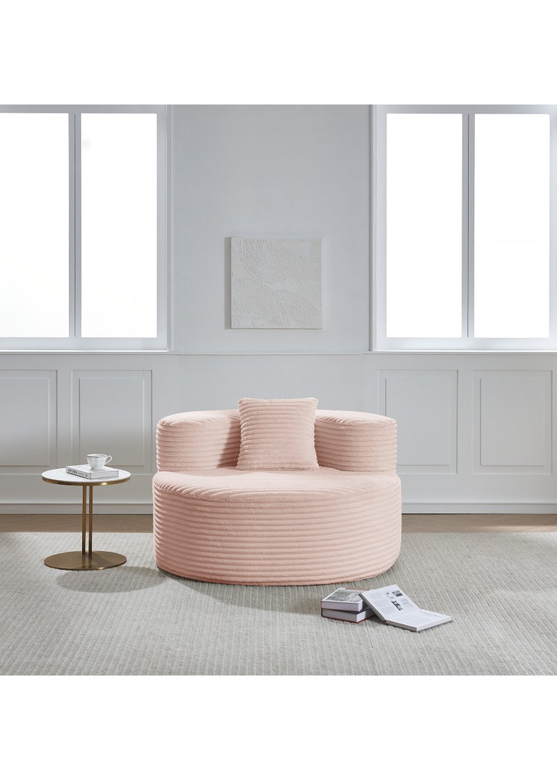 متجر ان زون كنبة فخمة بتصميم دائري انيق تضيف لمسة فنية الى ديكورك - Image 3