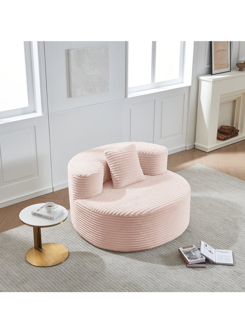 متجر ان زون كنبة فخمة بتصميم دائري انيق تضيف لمسة فنية الى ديكورك - Image 1