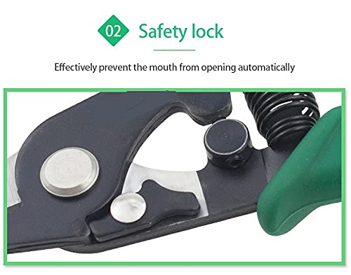 Corslet High Precision Optical Fiber Stripper 125m3mm Outer Coating Stripping ThreePort Optical Fiber Stripping Pliers - Image 3