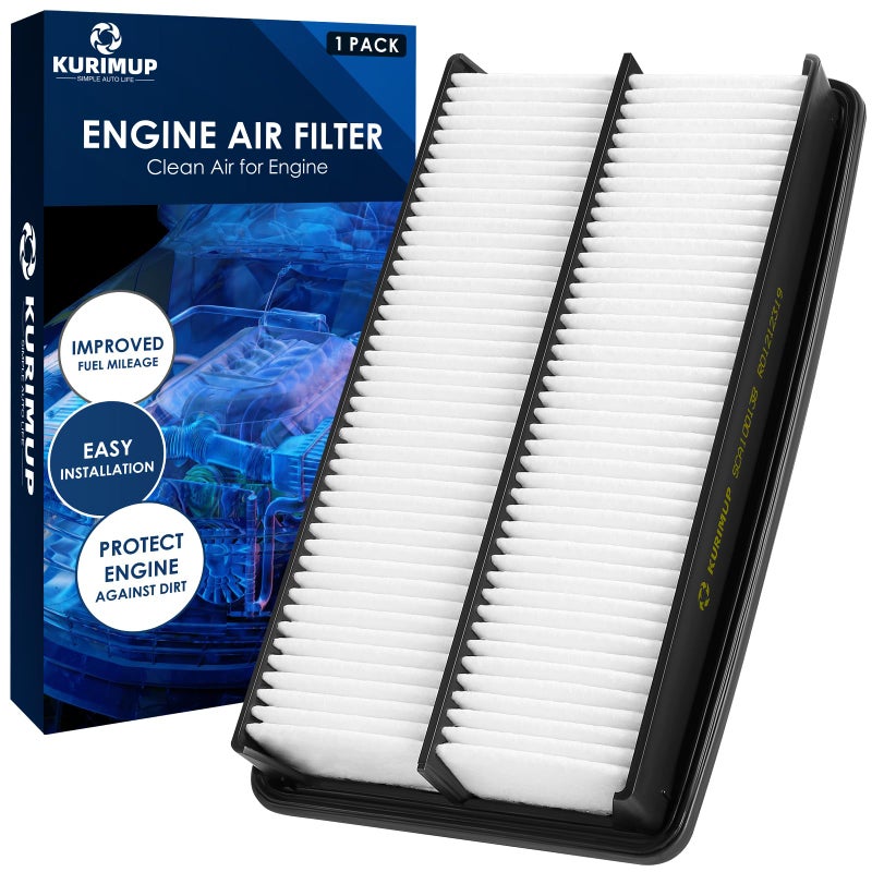KURIMUP CA10013 Replacement Engine Air Filter, Efficient Filtration Offers 99% Air Purification, Fit for Honda Odyssey (2005-2010), Pilot (2009-2015), Acura MDX (2007-2009). - Image 1