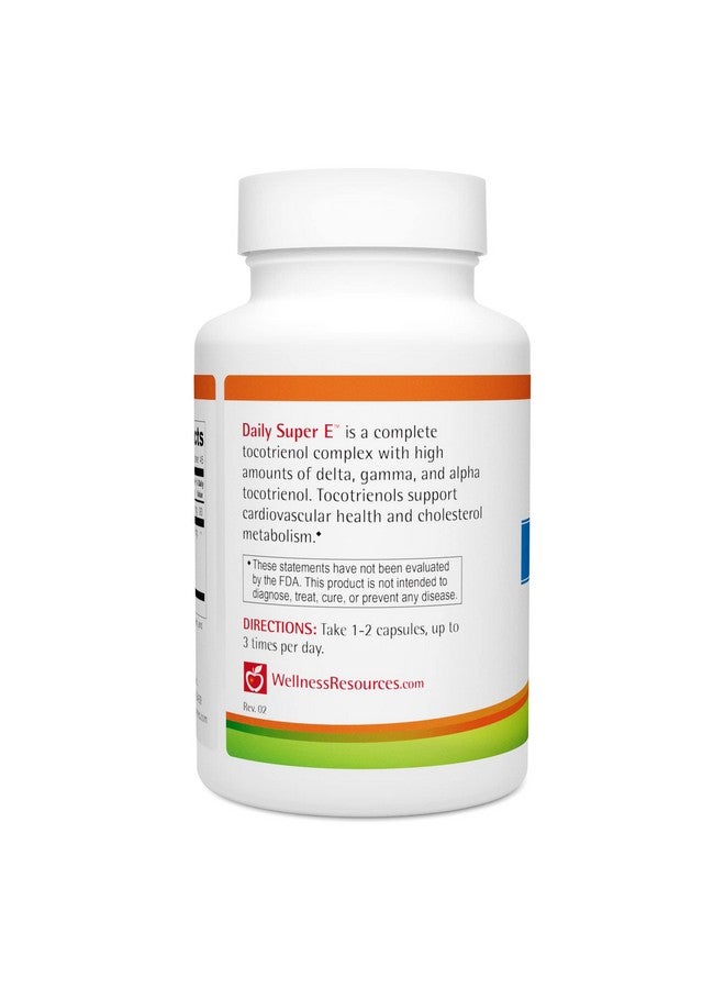 Wellness Resources Daily Super E - Superior Full Spectrum Tocotrienols - High in Gamma, Delta, and Alpha (90 Capsules) - Image 3