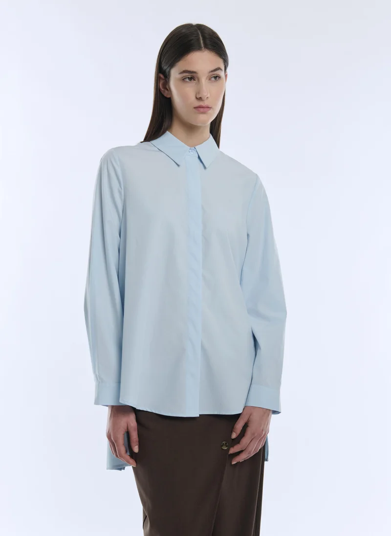 Iyal  Pleated Back Shirt for Women | Best Price UAE