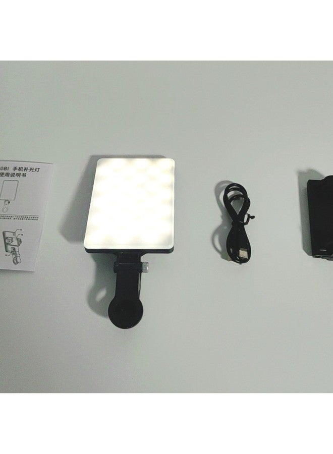 general Mobile Phone Clip Lamp Notebook Meeting Light Outdoor Beauty Photo Clip Lamp-Specification:Three Colors - Image 3