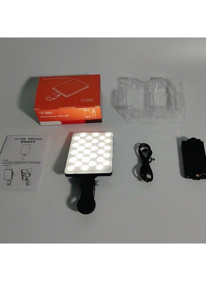 general Mobile Phone Clip Lamp Notebook Meeting Light Outdoor Beauty Photo Clip Lamp-Specification:Three Colors - Image 2