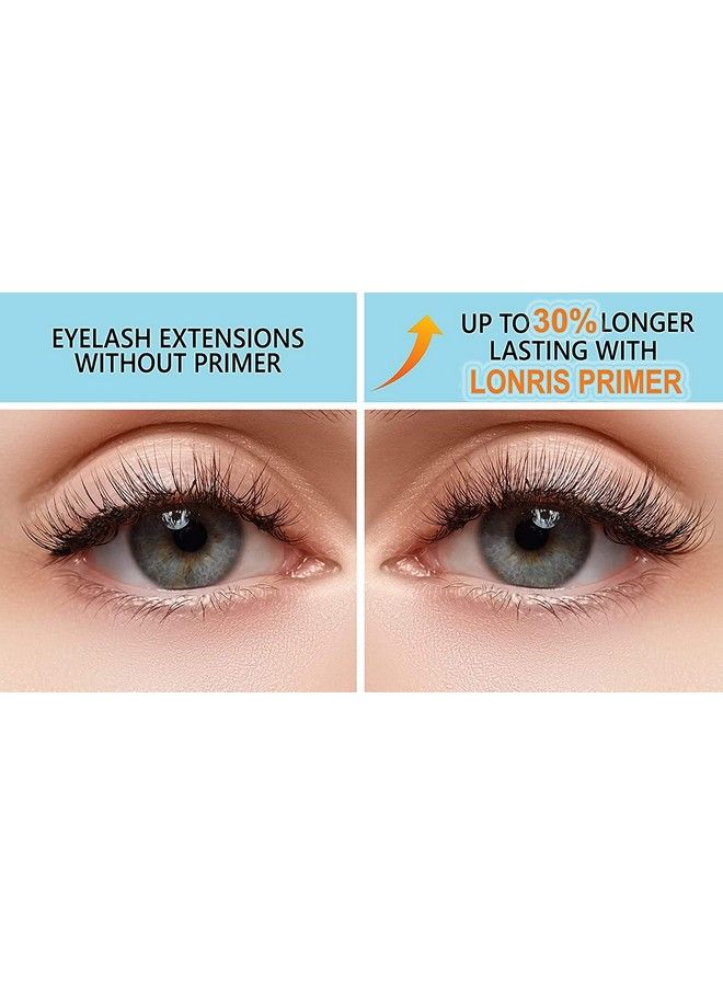 LONRIS Eyelash Extension Primer 30% Better Retention Lonris Cleanser 15 Ml/Protein Oil Remover/Increase Adhesive Bonding Power/Pretreatment For Individual Semipermanent Extensions Glue Supplies - Image 3