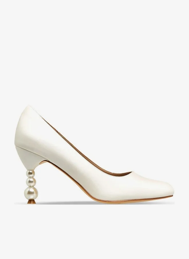 Flora Bella By Shoexpress Flora Bella Women Pearl Shaped Heel Pumps Ramadan Collection