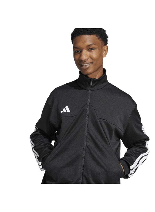 Adidas M Tiro Tt Black Training Track Tops For Men XS - Image 5
