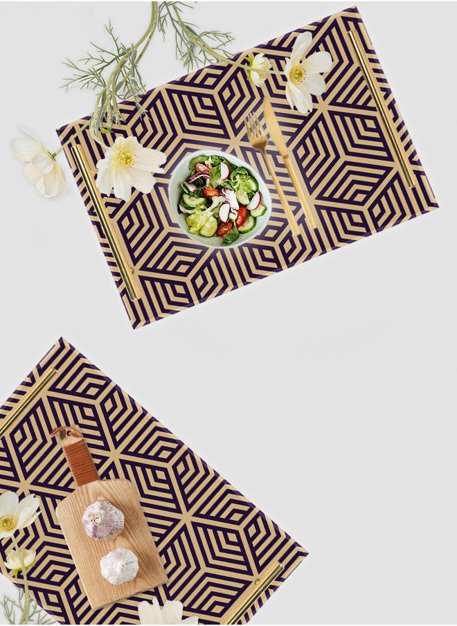 LOWHA Decorative Acrylic Serving Tray with Gold Color Metal Handles Modern Shape 20x30cm  - Image 4