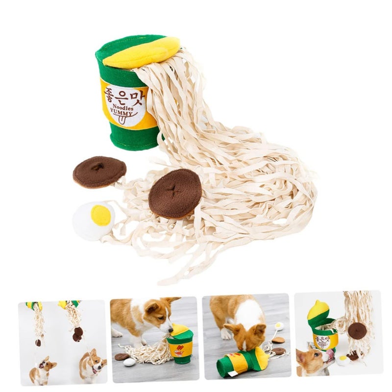 Felt Cotton Tape Slow Feeder Dog Sniff Toy Puppy Mental Enrichment Pet Game - Image 5