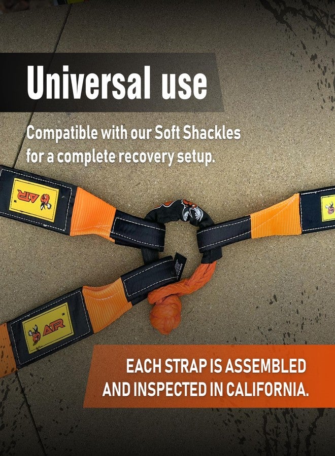ATR Recovery Tow Strap 3" x 20ft - 22,200 lbs Breaking Strength, Heavy Duty Strap for Truck, SUV, Off-Road Pulling, Tow Rope with Storage Bag - Image 5