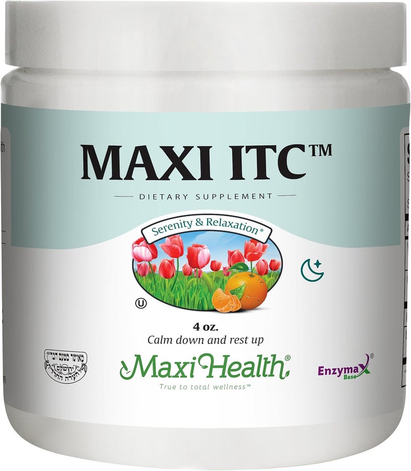 Maxi Health مسحوق مهدئ ماكسي هيلث ITC 4 أونصات - Image 1