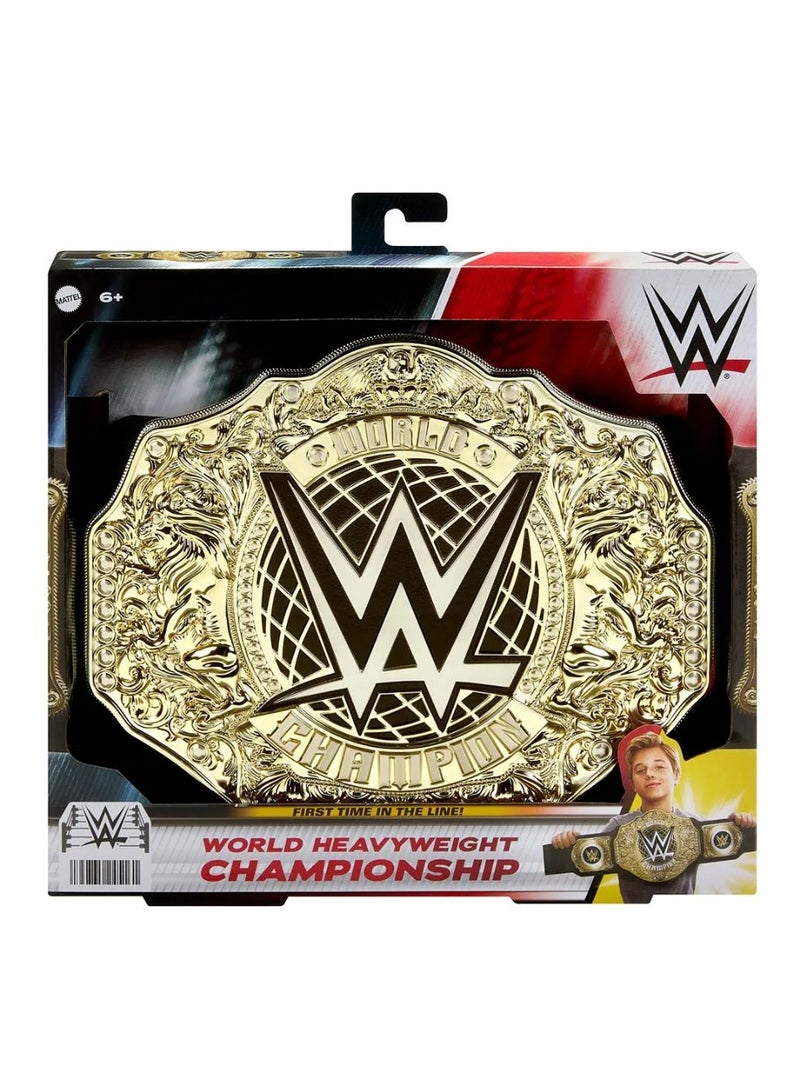 WWE World Heavyweight Championship Title Belt - Image 5