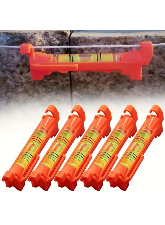 3pcs Red Hanging Bubble Line Level Tool Horizontal Rope Spirit Levels for Construction - Image 5