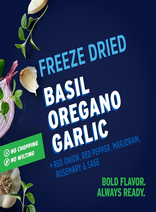Litehouse Freeze Dried Italian Herb Blend - Substitute for Fresh Italian Seasonings, Italian Spices, Jar Equal to Blend of 8 Herbs, Organic, Italian Seasoning, Non-GMO, Gluten-Free - 0.49 Oz, 6-Pack - Image 2