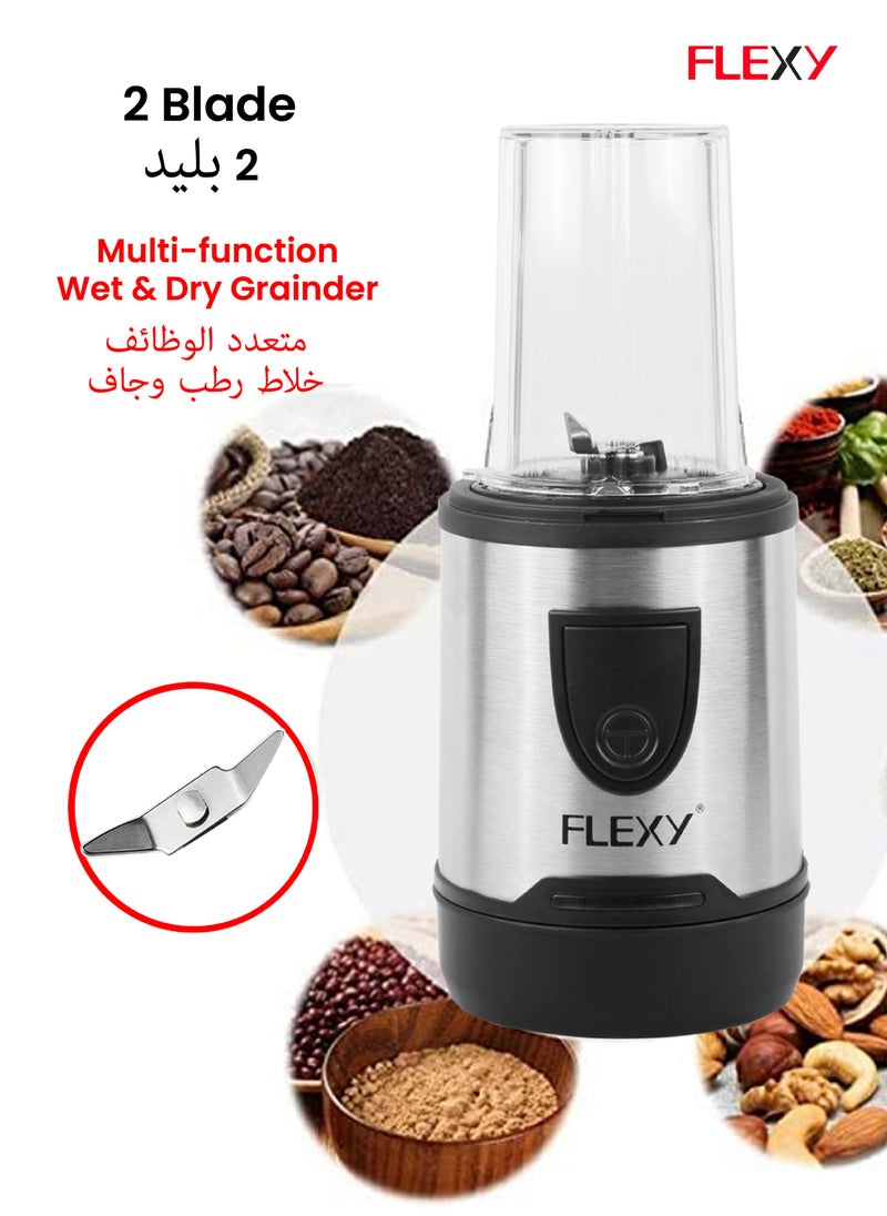 Flexy - Flexy Food Processor Electric Chopper Mincer And Blender For Meat And Veggies With Garlic Peeler - Image 1