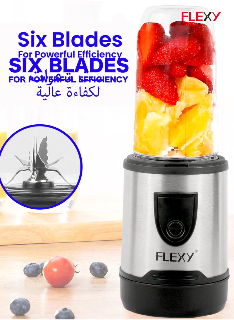 Flexy - Flexy Food Processor Electric Chopper Mincer And Blender For Meat And Veggies With Garlic Peeler - Image 1