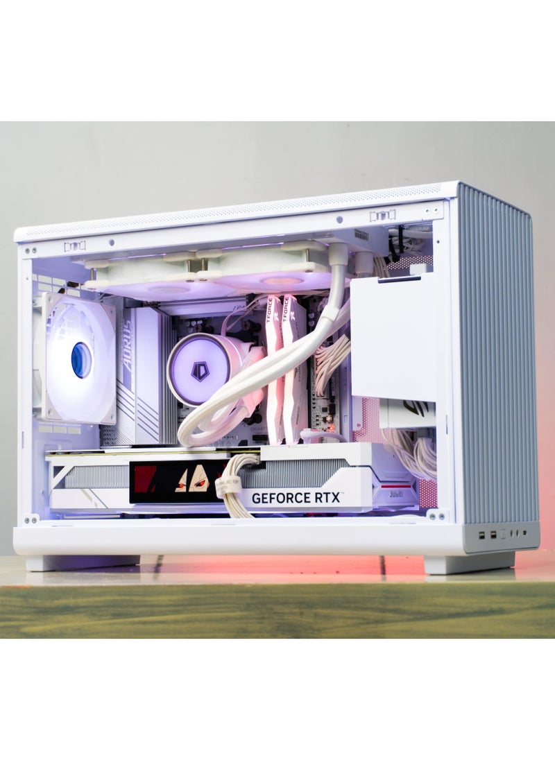 NANOTECH VoltageVortex Gaming PC - AMD Ryzen 7 9800X3D AM5 Processor, 8 Cores & 16 Threads, DDR5 32GB (2*16) Ram, 2TB Gen 4.0*4 NVMe M.2 SSD, PURE AMD Radeon RX 9070 XT 16GB Graphics Card, 3 Fan AIO Liquid Cooler, 850W 80 Plus Gold Power Supply, Windows 11 Pro | Wi-Fi  - Image 2
