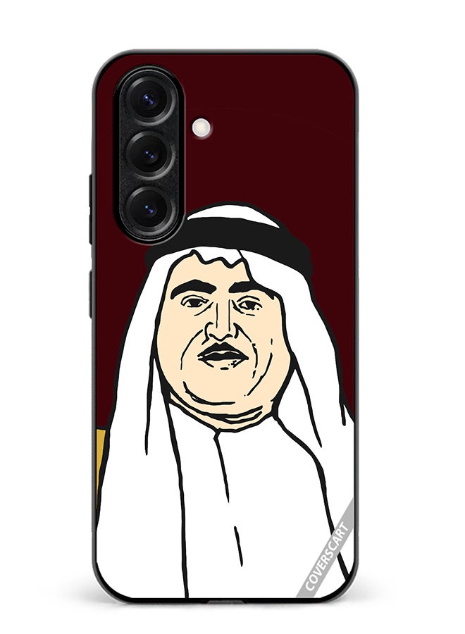VR CREATIVE Protective Case Cover For Samsung Galaxy S25 Sheikh Khalid Bin Mohammed Al Qasimi Design Multicolour
