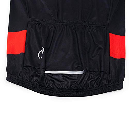 MOXILYN Men Cycling Jersey Set Long Sleeve Pro Cycling Clothes Riding Quick Dry Jacket + Cycling Bib with 9D Pad - Bike Clothing Kit - Image 3