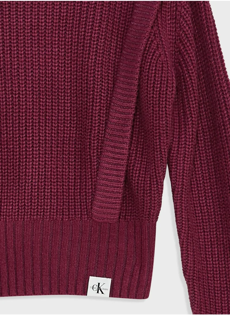 Calvin Klein Jeans Kids Crew Neck Sweater