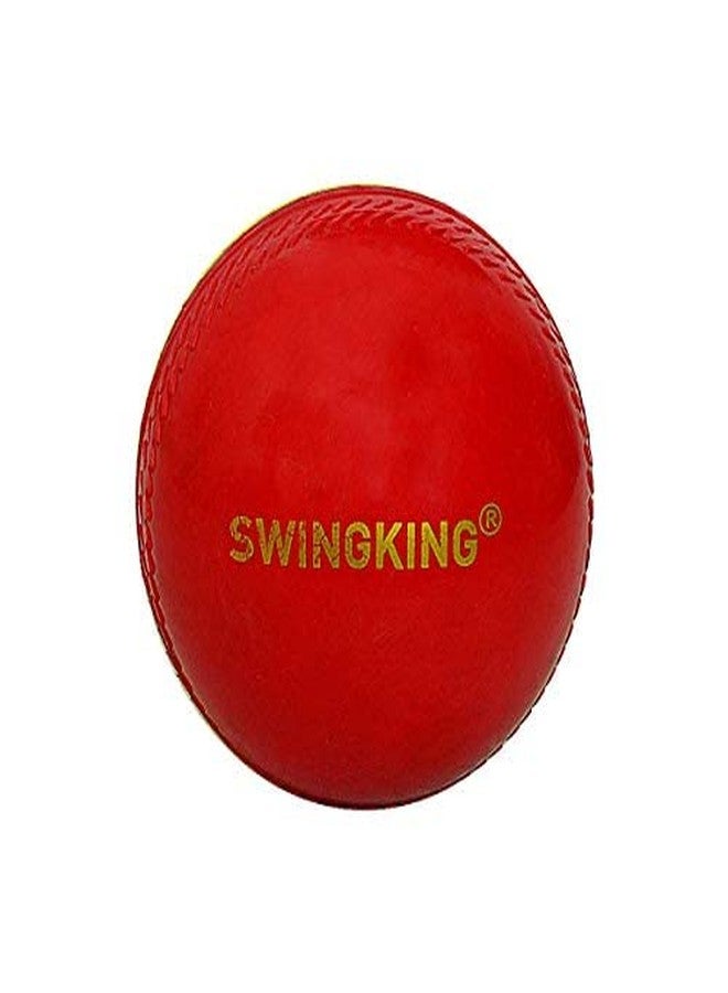 Gunn & Moore Rubber Swing King Tennis Cricket Ball (Red/Yellow) - Image 5