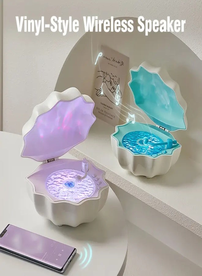 AROAQ Hi-Res Stereo Portable Wireless Speaker with USB & Wireless Connectivity, Remote & Push Button Control, Tabletop Single Speaker Unit, USB-C Charging, 1200mAh Lithium Battery, Non-Waterproof, for Smartphones, Tablets, Computers - Ideal for Home Decor, Relaxation, and Holiday Gifts , Pink - Image 2