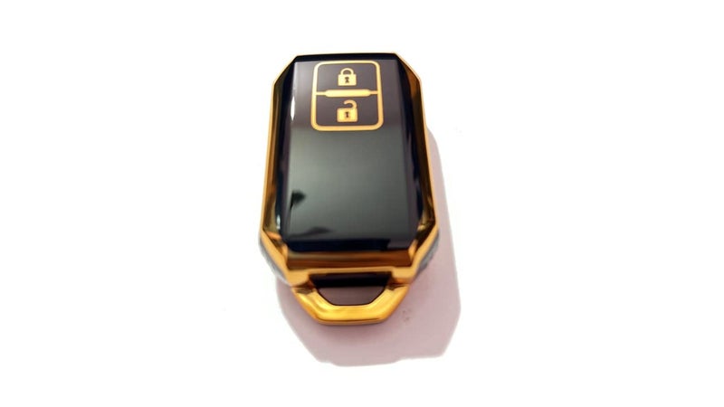 Guance 3D (Black) TPU Key Shell Key Cover for Baleno, Grand Vitara, XL6, Swift, Brezza, Celerio, Ignis, Ertiga, Dzire, Fronx, Urban Cruiser, Glanza, Hyryder (Black,1 Pcs) Car Key Cover - Image 4