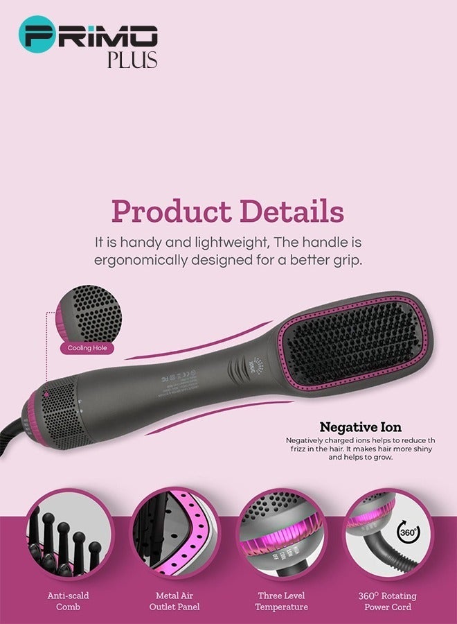 بريمو بلس مجفف شعر احترافي يعمل بالبخار والأشعة تحت الحمراء - Image 4