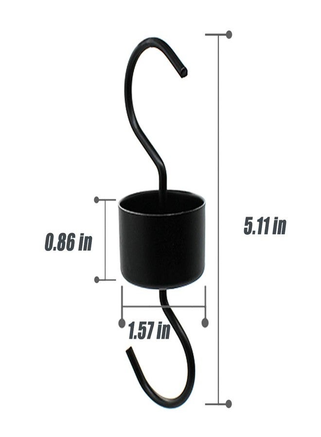 MR.FOAM Ant Moat for Hummingbird Feeders 2 Pack Black - Image 2