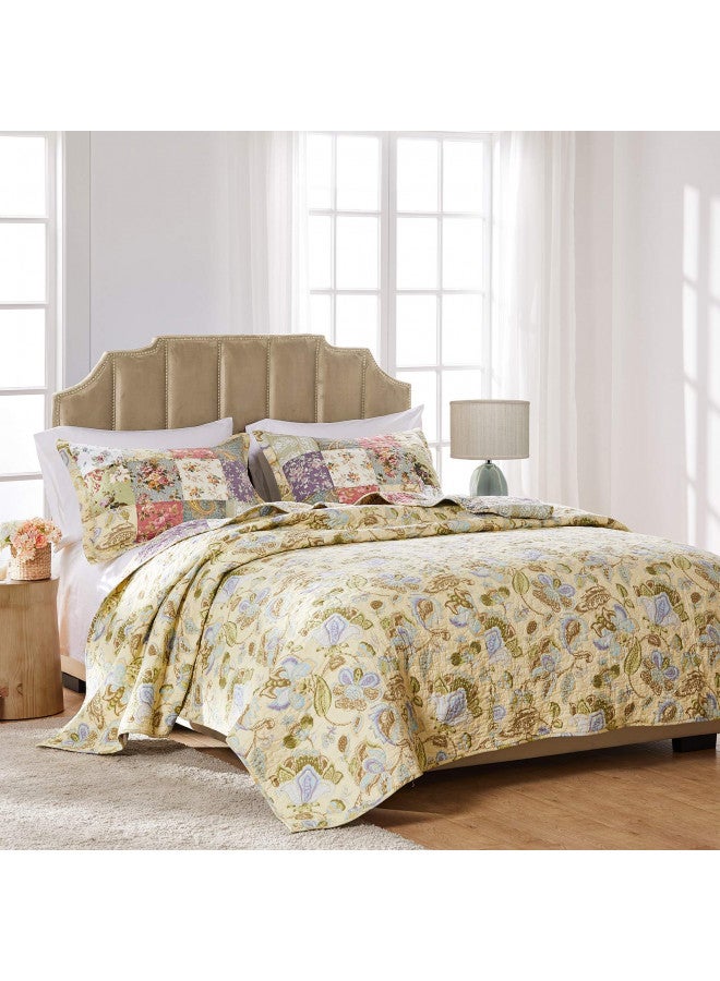 Greenland Home Greenland Home Blooming Prairie Quilt Set, 2-Piece Twin/XL, Multicolor/Assorted - Image 3
