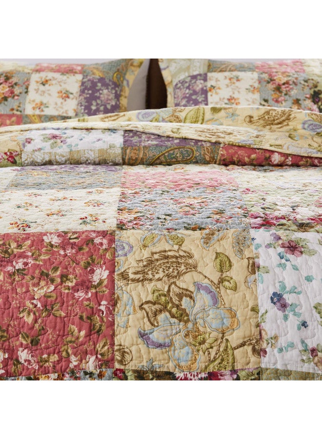 Greenland Home Greenland Home Blooming Prairie Quilt Set, 2-Piece Twin/XL, Multicolor/Assorted - Image 4